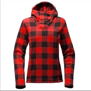 North face Buffalo Check Pullover size XL